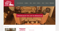 Desktop Screenshot of museumofminiatures.org